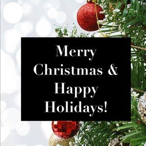 Merry Christmas & Happy Holidays!